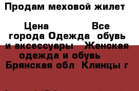 Продам меховой жилет › Цена ­ 14 500 - Все города Одежда, обувь и аксессуары » Женская одежда и обувь   . Брянская обл.,Клинцы г.